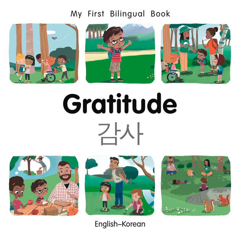 Front cover_My First Bilingual Book–Gratitude (English–Korean)