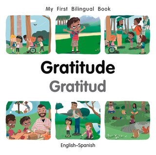 Front cover_My First Bilingual Book–Gratitude (English–Spanish)