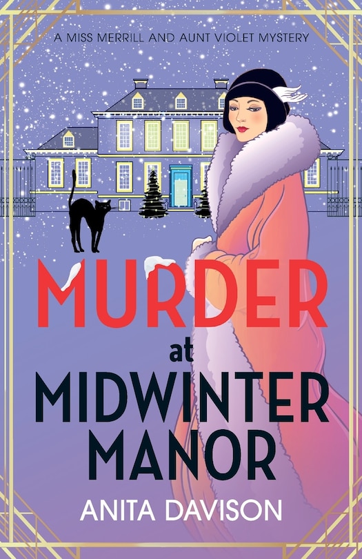 Front cover_Murder at Midwinter Manor