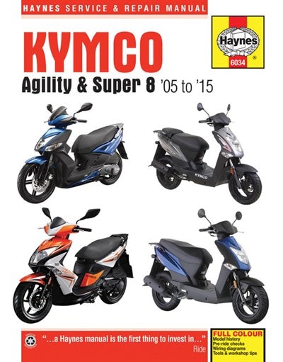 Couverture_Kymco Agility & Super 8 Scooters, '05-'15