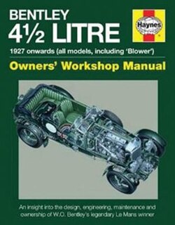 Front cover_Bentley 4 1/2 Litre Owners' Workshop Manual