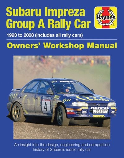 Front cover_Subaru Impreza Wrc Rally Car