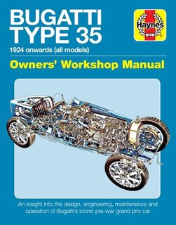 Front cover_Bugatti Type 35 Owners' Workshop Manual