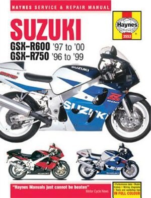 Couverture_Suzuki Gsx-r600 '97 To '00 - Gsx-r750 '96 To '99