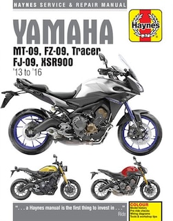 Front cover_Yamaha Mt-09 ('13-'16),  Fz-09 ('14-'16), Mt-09tr Tracer ('15-'16), Fj-09 ('15-'16) & Xsr900 ('16)