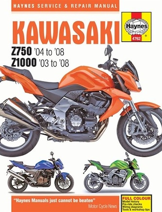 Kawasaki Z750 & Z1000, '03-'08