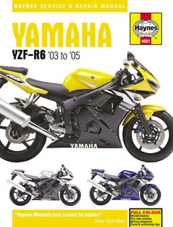 Front cover_Yamaha Yzf-r6, '03 To '05