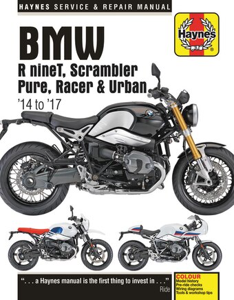 Bmw R Ninet, Scrambler Pure, Racer & Urban '14-'17: Haynes Service & Repair Manual