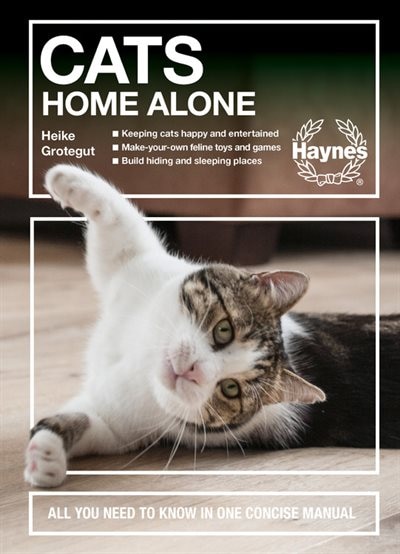 Cats Home Alone: All You Need to Know in One Concise Manual - Keeping cats happy and entertained - Make-you-own feline toys and games - Build hiding and sleeping places