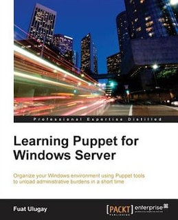 Front cover_Learning Puppet for Windows Server