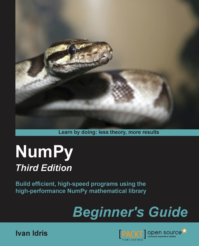 Front cover_Numpy Beginner's Guide - Third Edition