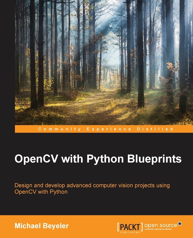 Front cover_OpenCV with Python Blueprints