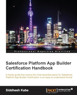 Couverture_Salesforce Platform App Builder Certification Handbook