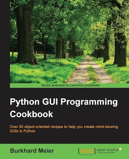 Front cover_Python GUI Programming Cookbook