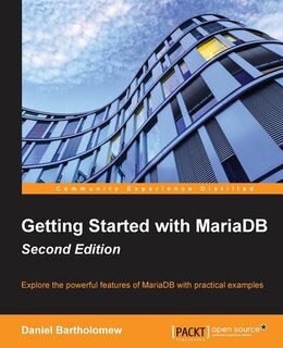 Front cover_Getting Started with MariaDB - Second Edition