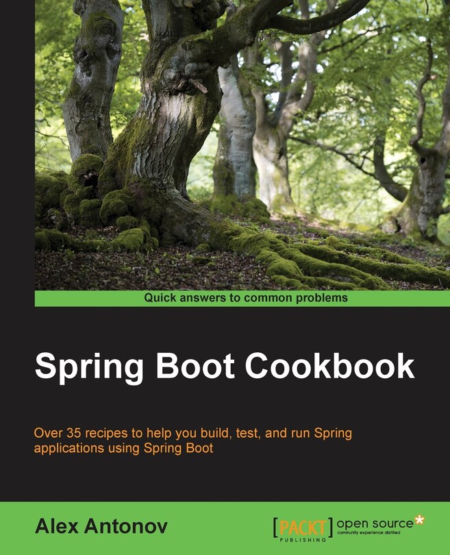 Front cover_Spring Boot Cookbook