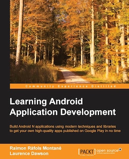 Front cover_Learning Android Application Development