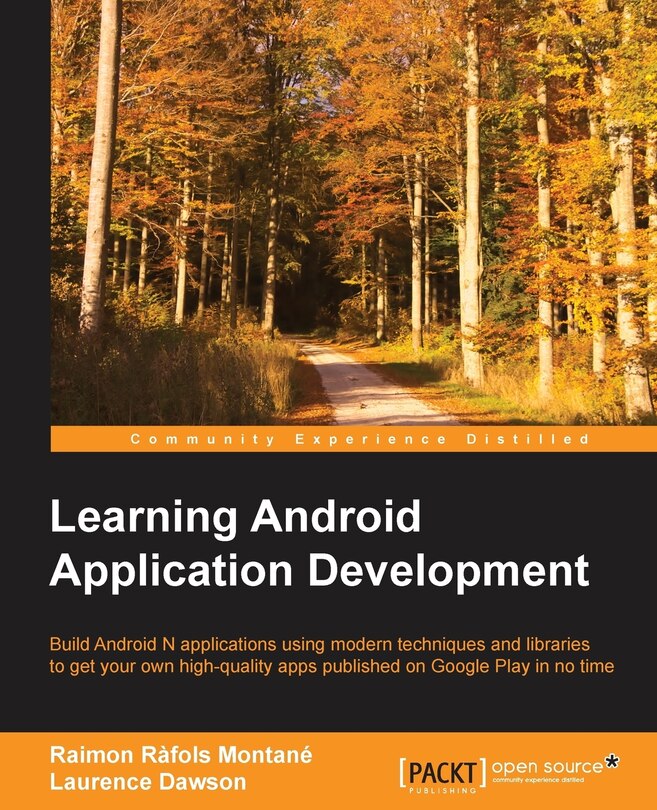 Front cover_Learning Android Application Development