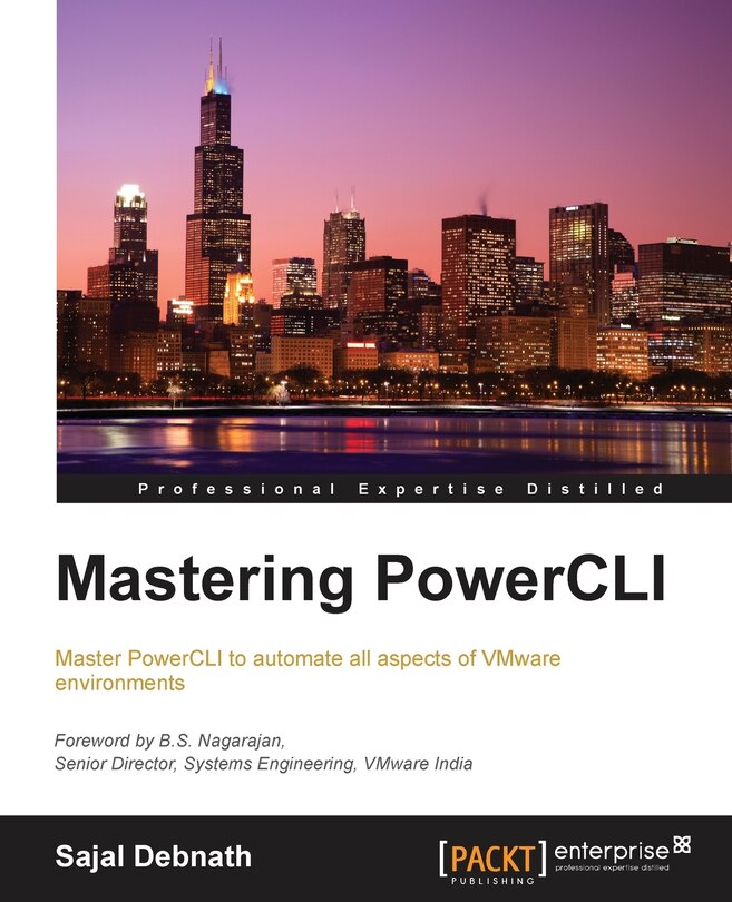 Front cover_Mastering PowerCLI