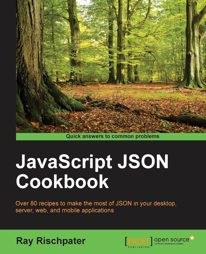 Couverture_JavaScript JSON Cookbook