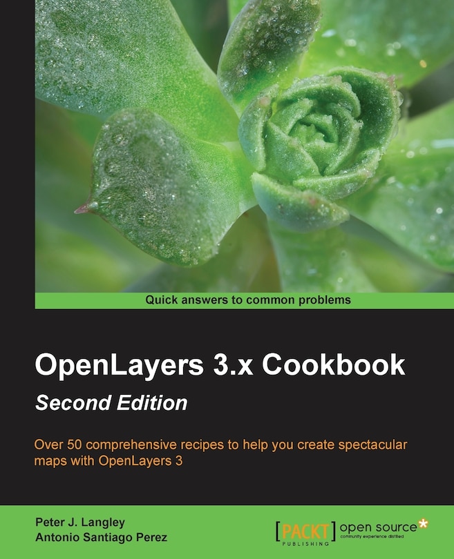 Couverture_OpenLayers 3.x Cookbook Second Edition