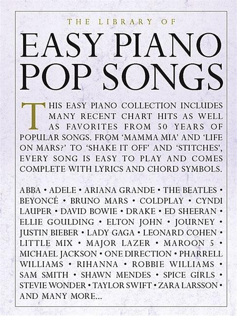 The Library Of Easy Piano Pop Songs