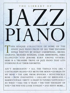 Front cover_The Library Of Jazz Piano