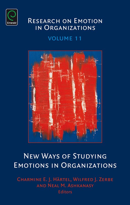 Front cover_New Ways of Studying Emotions in Organizations