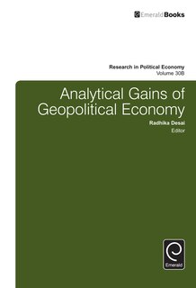 Front cover_Analytical Gains of Geopolitical Economy