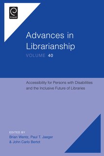Front cover_Accessibility for Persons with Disabilities and the Inclusive Future of Libraries