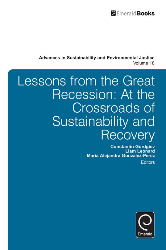 Front cover_Lessons from the Great Recession
