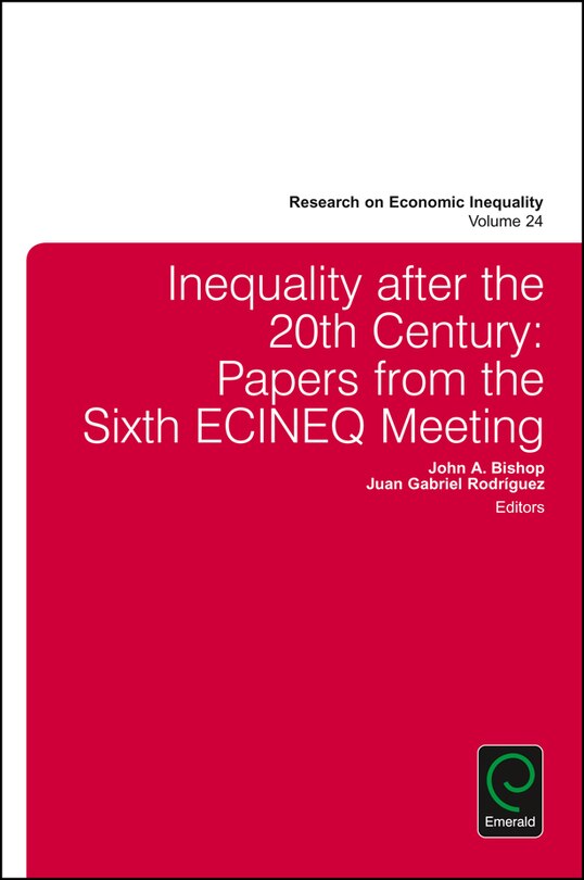 Front cover_Inequality after the 20th Century