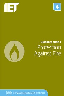 Front cover_Guidance Note 4: Protection Against Fire