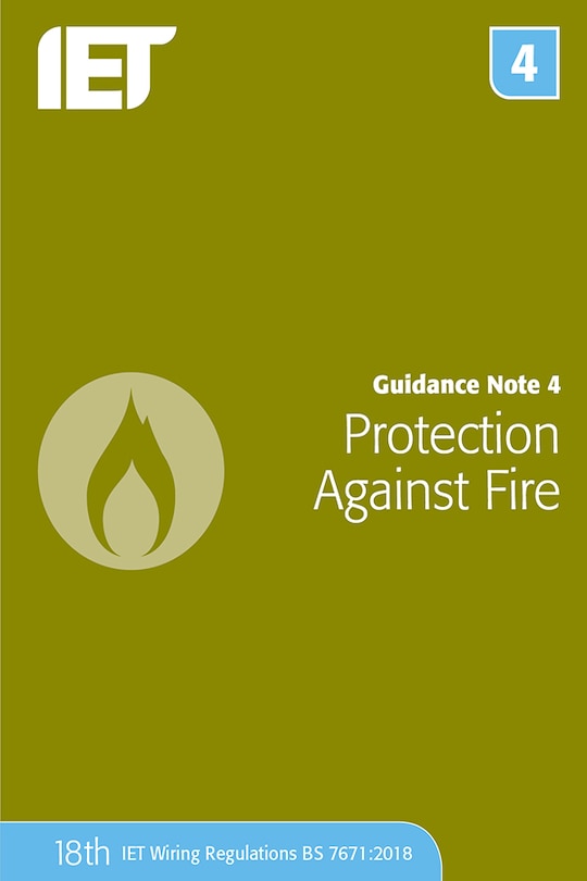 Front cover_Guidance Note 4: Protection Against Fire