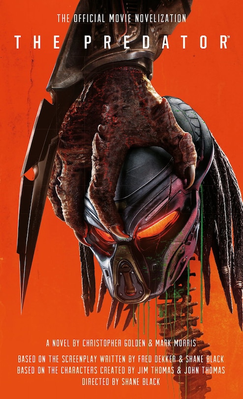Front cover_The Predator: The Official Movie Novelization