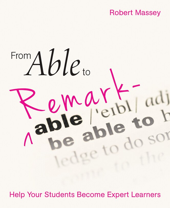 Front cover_From Able To Remarkable