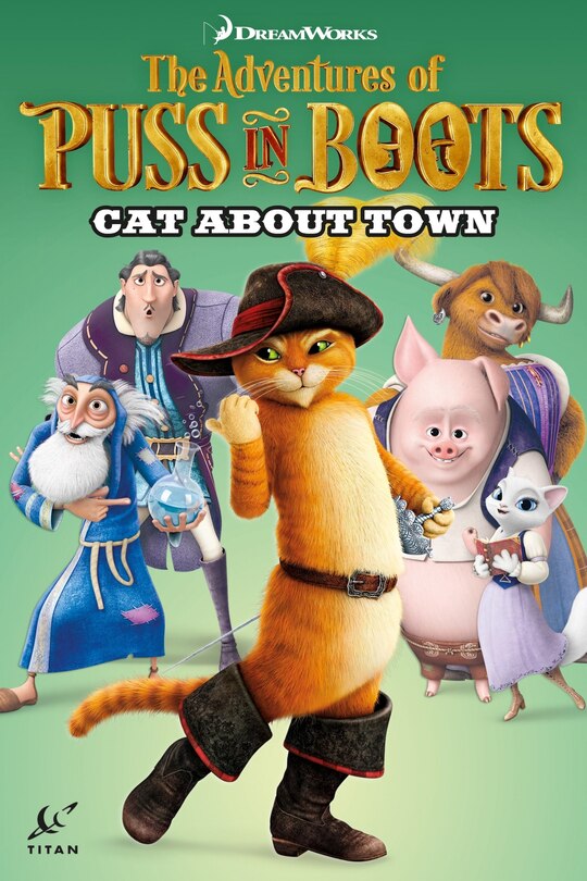 Front cover_Puss In Boots: Cat About Town