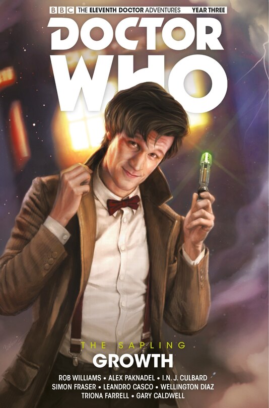 Front cover_Doctor Who: The Eleventh Doctor: The Sapling Vol. 1: Growth