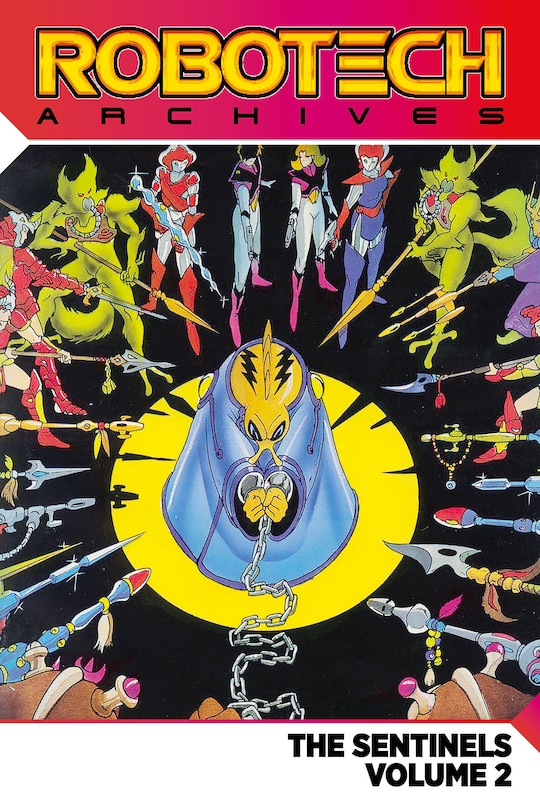 Front cover_Robotech Archives: The Sentinels Vol.2 (Graphic Novel)