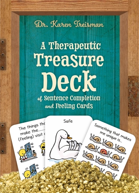 Front cover_A Therapeutic Treasure Deck of Sentence Completion and Feelings Cards