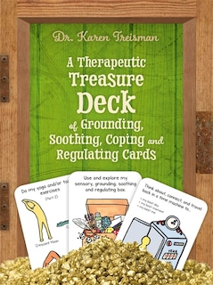 Front cover_A Therapeutic Treasure Deck of Grounding, Soothing, Coping and Regulating Cards