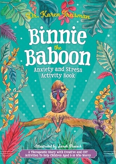 Front cover_Binnie The Baboon Anxiety And Stress Activity Book