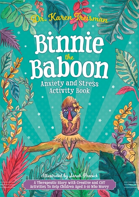 Front cover_Binnie The Baboon Anxiety And Stress Activity Book