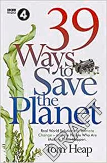 Front cover_39 Ways To Save The Planet