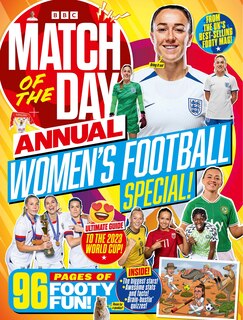 Front cover_Match of the Day Annual: Women's Football Special