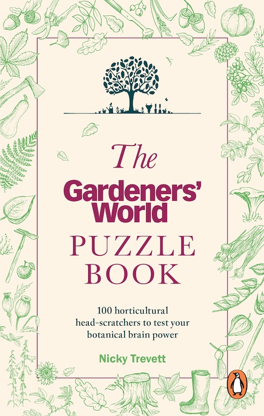 Front cover_The Gardeners' World Puzzle Book