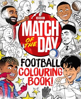 Front cover_The Match of the Day Football Colouring Book