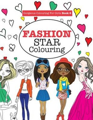 Front cover_Gorgeous Colouring for Girls - Fashion Star
