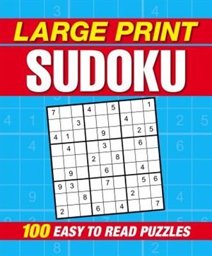 Front cover_Large Print Sudoku