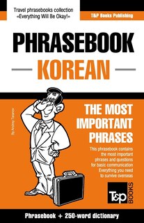 Couverture_English-Korean phrasebook and 250-word mini dictionary